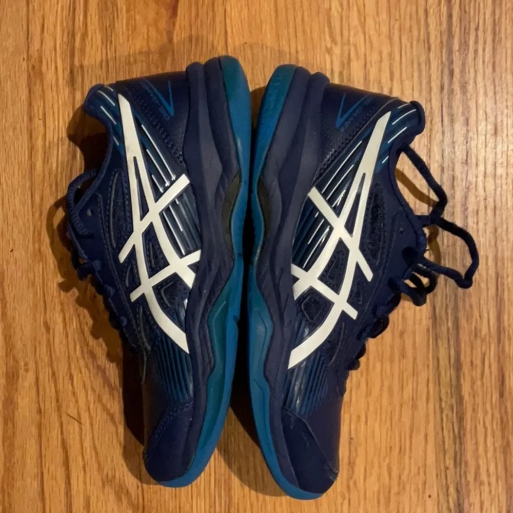 ASICS: Boy’s Gel Grade 8 Blue Expanse/White Tennis SHOES Size 1 1/2